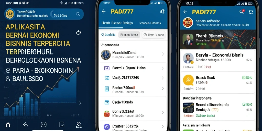 Tampilan antarmuka PADI777 yang menarik dan informatif untuk berita ekonomi.