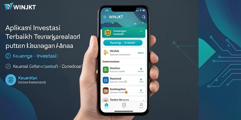 Antarmuka WINJKT yang modern dan intuitif untuk pengelolaan investasi.