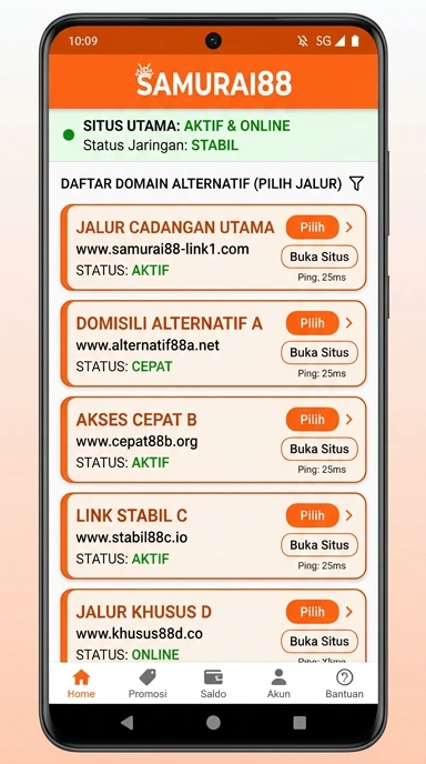 Link Alternatif Samura88 Untuk Pengguna Android